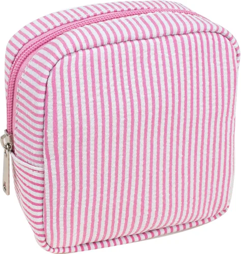 Miniatura 15 de 2 mini bolsas de maquillaje, pequeñas bolsas de maquillaje para bolso, bolsa de cosméticos con bolsillos deslizantes, pequeña bolsa de aseo de viaje