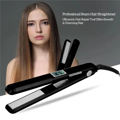 Miniatura 6 de Herramienta profesional para recuperar el cabello dañado con plancha ultrasónica para el cuidado del cabello por infrarrojos, plancha plana fría