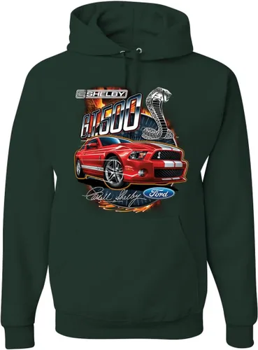 Miniatura 34 de Wild Bobby Shelby GT500 Cobra - Sudadera con capucha con diseño oficial de Ford Motors Cars and Trucks
