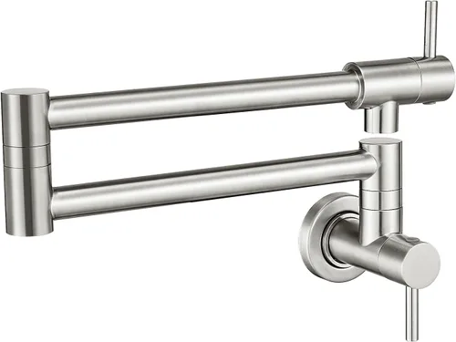 Miniatura 15 de Cenosa Moderno grifo de fregadero de barra para fregadero de cocina, manija única con rociador extraíble, grifo de fregadero de preparación fría y 4