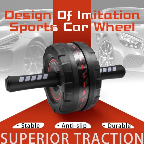 Miniatura 6 de Ab Roller Wheel,Stable Wide Wheel For Beginner,Men,Women,Abs & Core Workout Equipment For Home Gym With Knee Pad,Abdominal Wheel For Full-Body Rueda