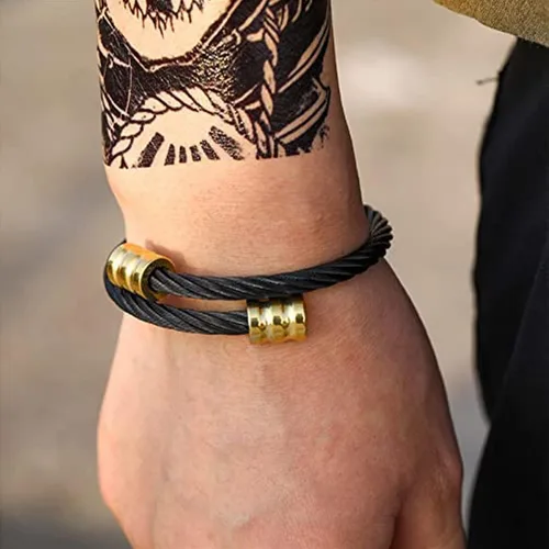 Miniatura 7 de YEGE Brazalete de titanio Crainoc de 3 piezas, brazalete de Osimio Crainoc Titaniumion, pulsera de Crainoc, brazalete de crainoc Pro