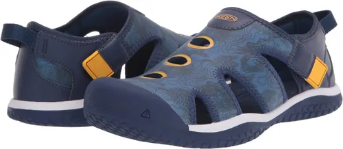 Miniatura 7 de KEEN Sandalias Stingray para niños, color rojo