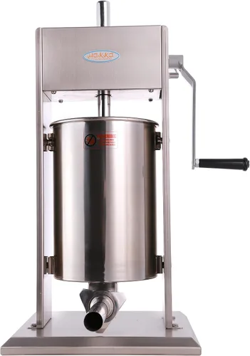 Miniatura 8 de Hakka - Máquina de salchichas vertical de acero inoxidable de 2 velocidades (7 libras/3 litros (horizontal))