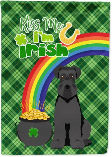 Miniatura 52 de Caroline's Treasures WDK4731GF - Bandera decorativa para jardín del día de San Patricio, color negro y tostado, Airedale Terrier, para jardín