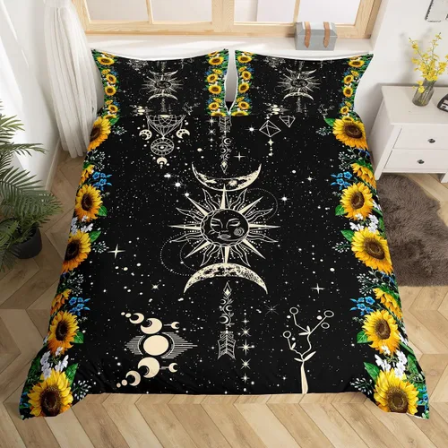 Miniatura 39 de Funda de edredón de hongos salvajes, acuarela, decoración de plantas naturales para exteriores, juegos de ropa de cama para niños, adolescentes