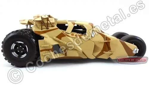 Miniatura 5 de Hotwheels Heritage 1:18 Batmobile Tumbler Camoflage Versión Modelo Fundido