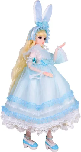 Miniatura 3 de Muñeca BJD de 1/3 de 23.6 in - 24 pulgadas, muñeca articulada con bola SD, cuerpo de muñeca personalizado con conjunto de ropa