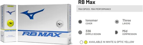 Miniatura 6 de Mizuno RB MAX - Pelotas de golf