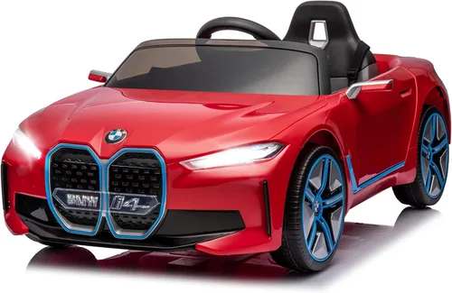 Miniatura 6 de Coche eléctrico para niños, juguetes de paseo de 12 V para niños pequeños con control remoto, automóvil eléctrico a batería con Bluetooth, arranque