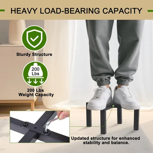 Miniatura 3 de Soporte para plantas para interiores y exteriores, soporte de metal resistente para macetas, soportes modernos de mediados de siglo, soporte