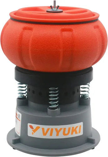 Máquina pulidora eléctrica de vaso vibratorio de 5 libras - Pulido de piezas de metal pequeñas (5 libras)