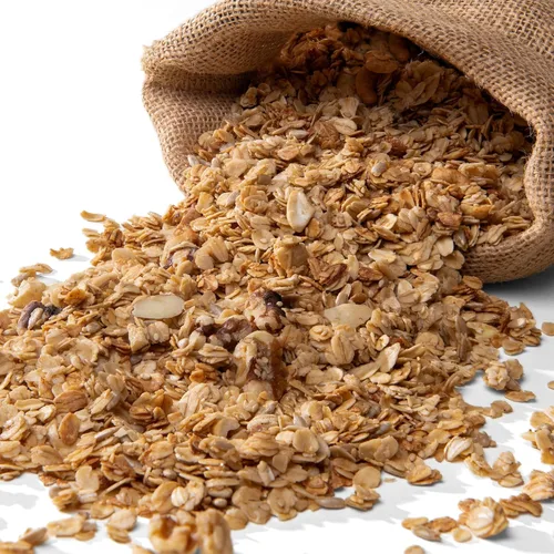 Miniatura 9 de Grandy Organics Granola sin gluten de nuez de miel, certificada orgánica, sin OMG, bajo azúcar, tamaño familiar, bolsas de 2 libras, paquete a