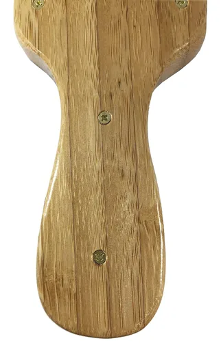 Miniatura 5 de Bass Brushes Cepillo de pelo 100% de cerdas de jabalí clásico para hombre, estilo club, con mango de bambú 100% puro, brillo, condiciones