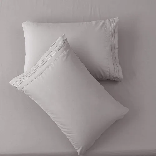Miniatura 4 de SONORO KATE Juego de sábanas de microfibra súper suave de 1800 hilos, sábanas egipcias de lujo con bolsillo profundo de 16 pulgadas, antiarrugas e