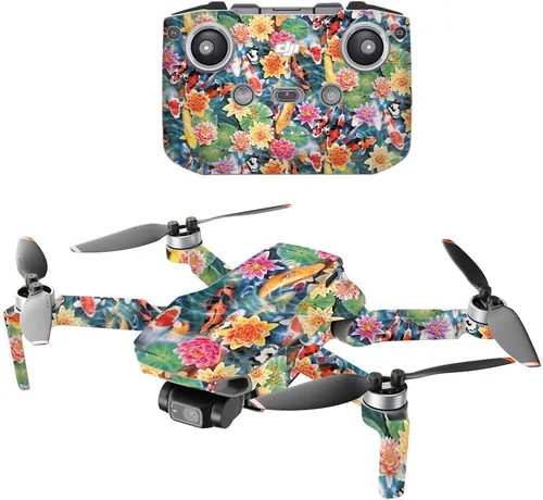 Miniatura 10 de MightySkins Compatible con DJI Mini 2 Dron portátil – Panda Hello Funda protectora de vinilo duradera y única Fácil de aplicar, quitar y cambiar