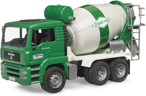 bruder 02739 Man TGA Hormigonera 1:16 Vehículos, camión de mezcla de hormigón, camión, furgoneta, camión mezclador, vehículo de construcción