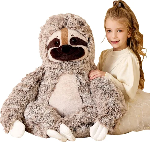 Miniatura 12 de EARTHSOUND Juguete de Peluche de Animal Relleno Caticornio Gato Unicornio Gigante, Juguetes Suaves Lindos Grandes Jumbo, 23 pulgadas Gran