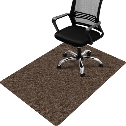 Miniatura 8 de Tapete para silla de oficina para pisos de madera dura y baldosas, 48" x 36" Tapetes para silla de escritorio de computadora, Tapete antideslizante