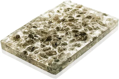Miniatura 9 de Jabonera rectangular hecha a mano con piedras para decoración de ducha y baño, bandeja de jabón natural para mantener el jabón seco, accesorios