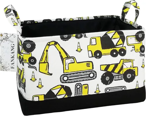 Miniatura 11 de Cesta rectangular de tela con estampado de dinosaurios para almacenamiento de guardería, cesta de almacenamiento, bolsa de libros, cestas de regalo