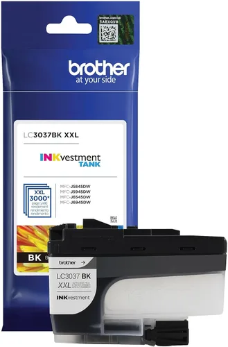 Miniatura 16 de Brother Genuino LC3039Y, Paquete Individual Cartucho de Tinta de Tanque INKvestment Amarillo de Ultra Alto Rendimiento, Rendimiento de Página Hasta