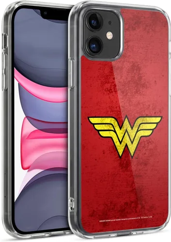 Miniatura 131 de Head Case Designs Funda de gel suave con licencia oficial de Wonder Woman DC Comics Classic Logos compatible con Apple iPhone 7 Plus/iPhone 8 Plus