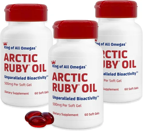 Miniatura 11 de Aceite de rubí ártico de 1000 mg – Suplemento Omega 3 para mujeres y hombres con EPA, DHA y astaxantina 2 mg – Alternativa al aceite de pescado