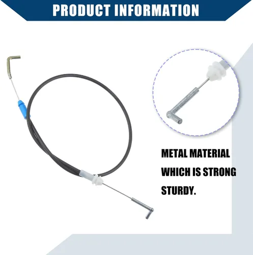 Miniatura 6 de 5165721AA - Cable de puerta delantera izquierda/manija interior para Ram 1500 2011-2018 para Ram 2500 2011-2023 / Cable de liberación del pestillo