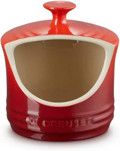 Miniatura 2 de Le Creuset Alcachofa de sal de gres, 10 onzas., Cerise