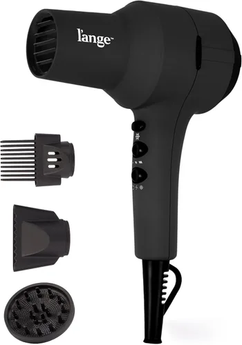 L'ANGE HAIR PowerStyle Turbo - Secador de pelo iónico | Secador profesional de 1875 vatios con difusor y concentrador | Múltiples ajustes de calor y