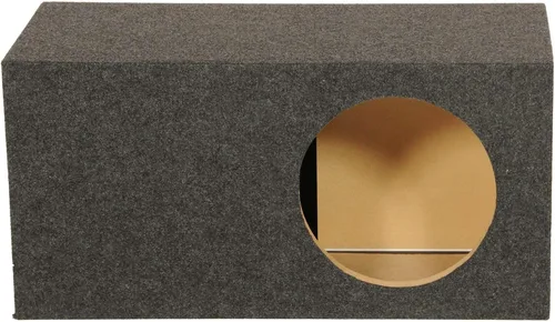 Miniatura 6 de QPower HD112VL Caja de subwoofer con puerto lateral resistente de 12 pulgadas SPL XL con cubierta de alfombra duradera para sistemas de audio