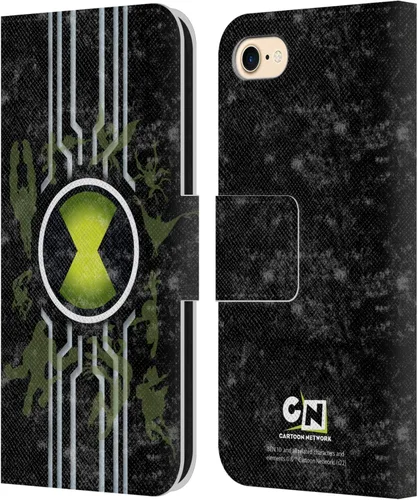 Miniatura 7 de Head Case Designs Funda con licencia oficial de Ben 10: Alien Force Ben's Jacket Graphics Funda de piel tipo cartera compatible con Apple iPhone