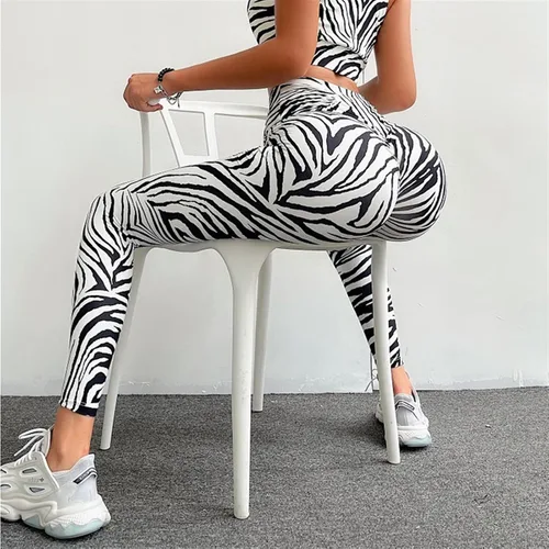 Miniatura 4 de LSCZSLYH Leggings de cintura alta para mujer, para levantamiento de cadera, yoga, deportes, correr, gimnasio, entrenamiento, mallas de secado rápido