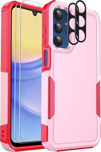 Miniatura 26 de Funda para teléfono Samsung Galaxy A15 5G, [protección contra caídas de grado militar de 15 pies]