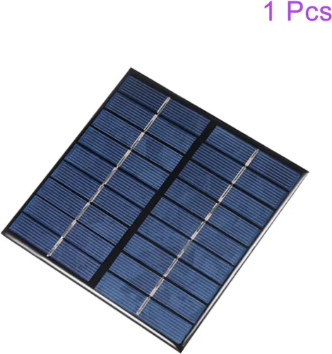 Miniatura 4 de DMiotech 9V 2W 4.528 in x 4.528 in Mini célula del panel solar para el proyecto de la energía eléctrica de DIY