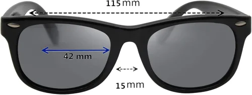 Miniatura 2 de COOLSOME Gafas de sol polarizadas flexibles con protección UV para niños de 0 a 3 años
