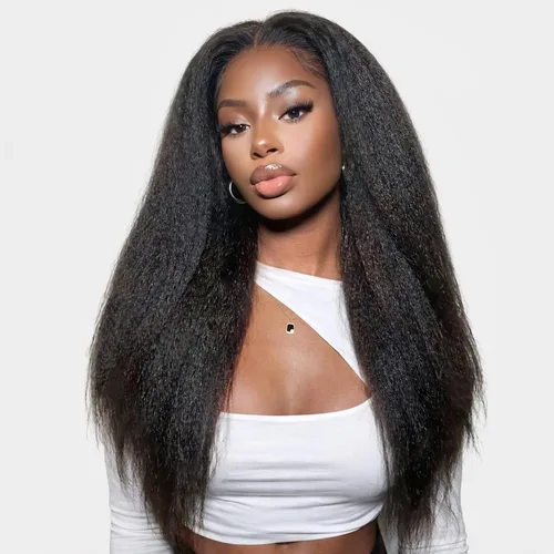 Miniatura 11 de Peluca de cabello humano estilo Bob, densidad del 220 %, pelucas de encaje frontal HD de 13 x 6 pulgadas, predepiladas, encaje transparente HD, sin