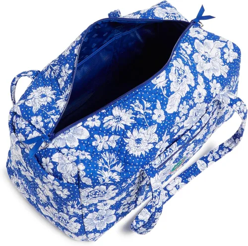 Miniatura 3 de Vera Bradley Women's Collegiate Large Travel Duffle Bag (Multiple Teams Available), Cotton