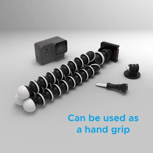 Miniatura 4 de Acuvar Cámara trípode flexible pulpo de 10 pulgadas con tornillo de 1/4", placa de liberación rápida para cámaras digitales, SLR, DSLR, fotografía