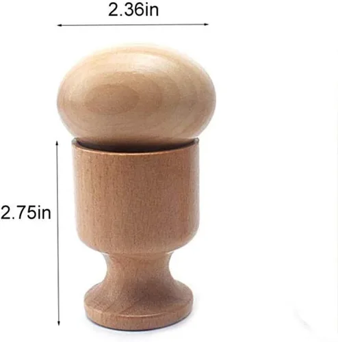 Miniatura 3 de JE JOUE Montessori Materials Huevo de madera con taza para juguete infantil