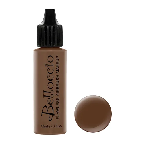 Miniatura 21 de Base de maquillaje aerógrafo, 1/2 botella Belloccio's, cosméticos profesionales Tonos beige claro-medio rosa
