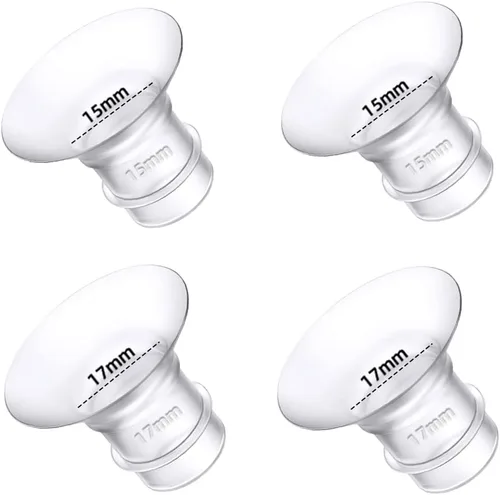 Insertos de brida de 15 mm y 17 mm para Medela, pantallas/bridas Spectra de 24 mm, compatibles con TSRETE, CPPSLEE, extractor de leche ponible