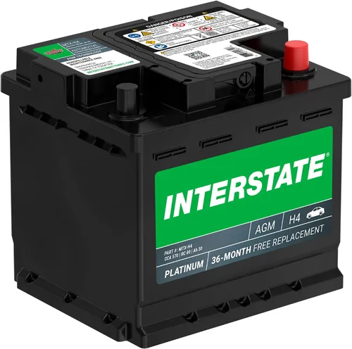Miniatura 3 de Interstate Batteries Batería automotriz de 12 V, 50 Ah (tamaño del grupo H4) 570CCA SLI AGM, batería de repuesto para automóviles, SUV, sedanes