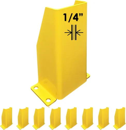 Miniatura 6 de Electriduct Protector de poste de carretilla elevadora de acero con marco de bastidor de plataforma de 4.75 pulgadas, canal en U, altura: 12
