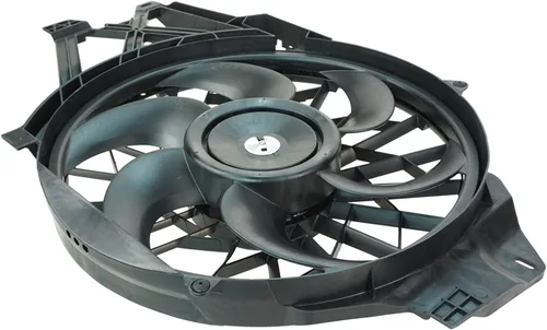 Miniatura 61 de TRQ Conjunto de ventilador de refrigeración dual del radiador compatible con Toyota Highlander 2008-2013 TO3115155