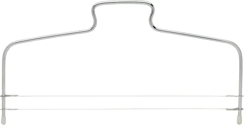 Miniatura 2 de Mrs. Anderson's Baking Cortador y nivelador de pastel de 2 hilos ajustable, acero inoxidable, plata