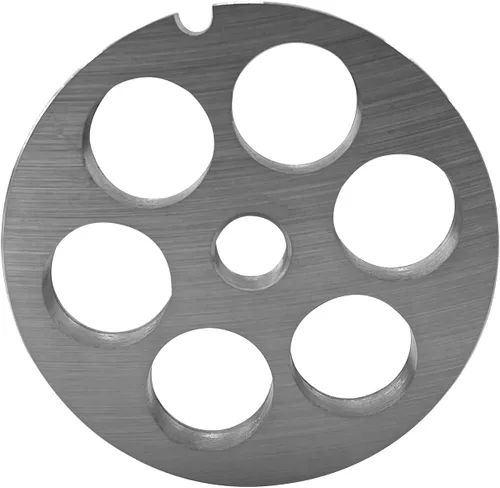Miniatura 14 de Discos de Placas de Cuchillas para Moledora de Carne de Acero Inoxidable #12 Compatibles con Picadora de Alimentos FGA y Hobart, Cabelas, Weston