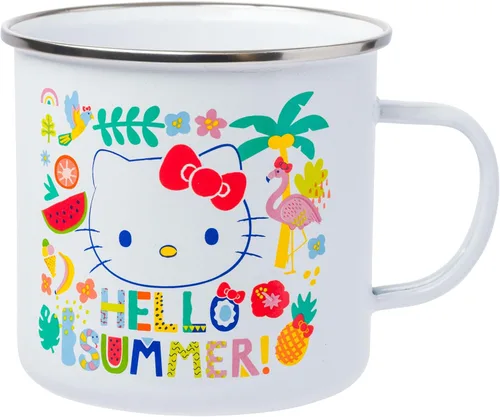 Miniatura 9 de Silver Buffalo Disney Mickey Mouse Aw Shucks Whoopee - Taza esmaltada, 21 onzas