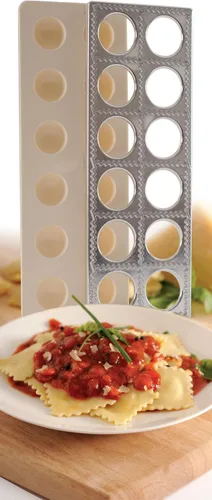 Miniatura 6 de Norpro Fabricante de Raviolis con Prensa de 12 Pulgadas, Metálico